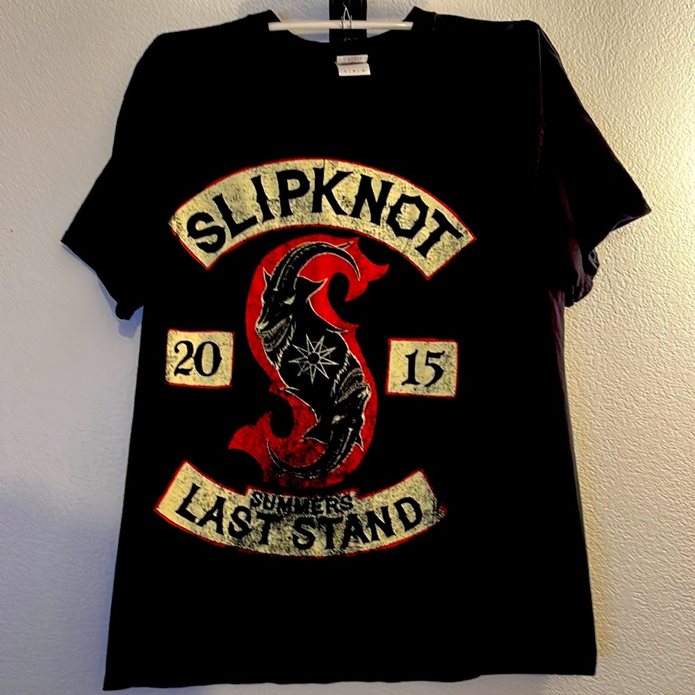 Slipknot 2015 summers last stand tour shirt